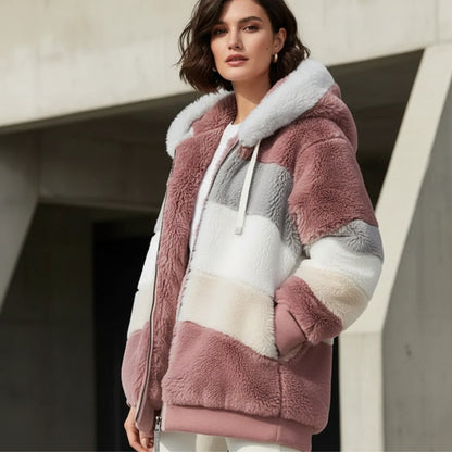 AMY | Manteau Arctic épais en fourrure