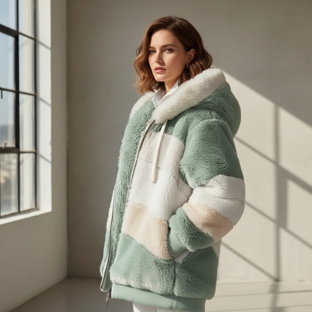 AMY | Manteau Arctic épais en fourrure