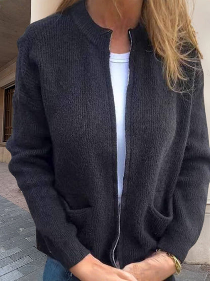 Gilet d’automne en maille premium - Style et confort Almira