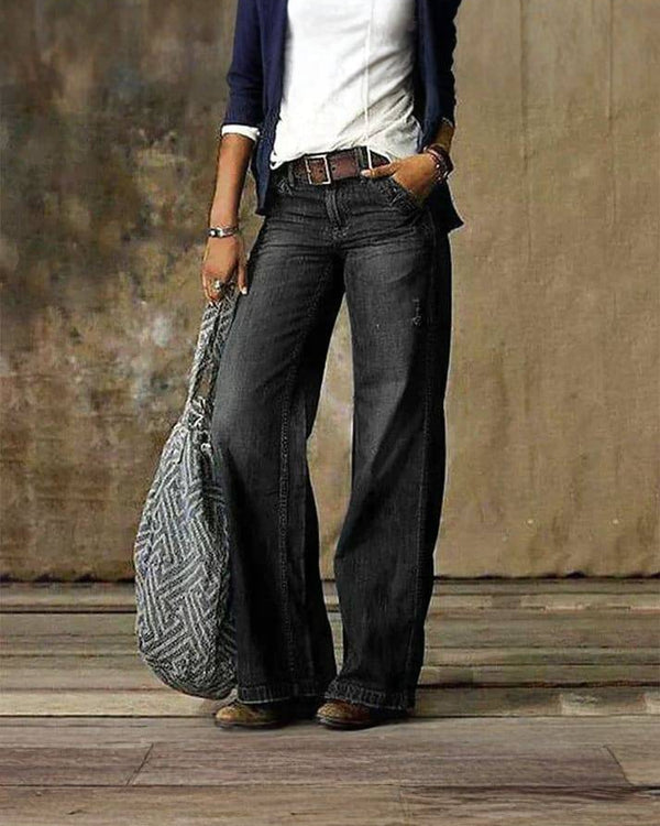 CHLOE | Pantalon Large et Fluide