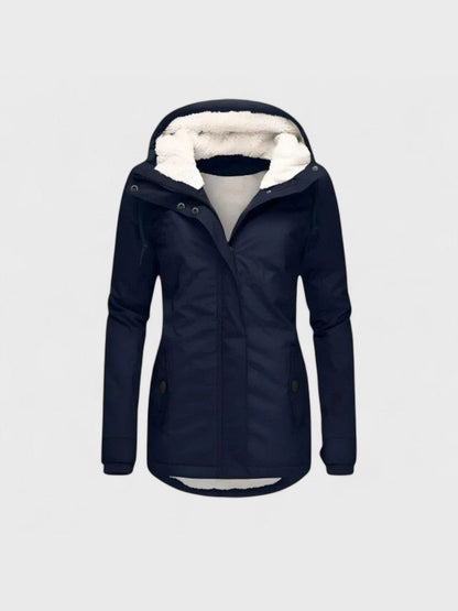 AMELIE | Veste d’hiver imperméable avec capuche