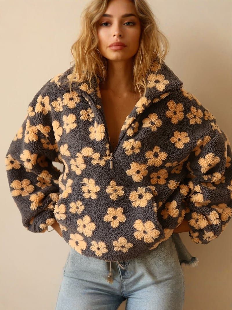 ISALINE | Pull boheme en maille douce