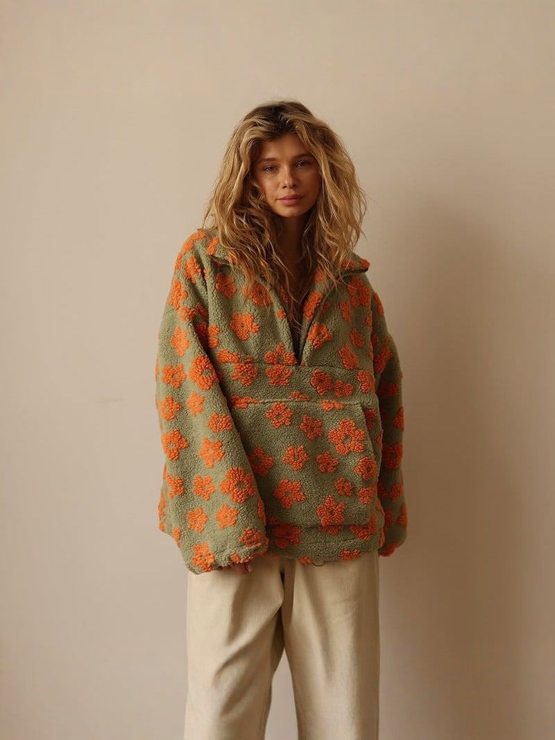 ISALINE | Pull boheme en maille douce