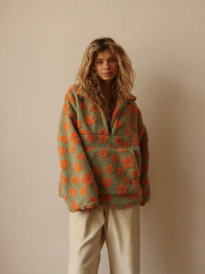 ISALINE | Pull boheme en maille douce