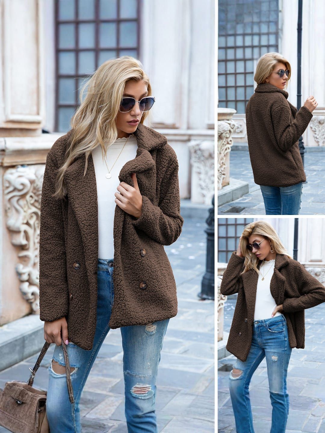 Norah | Le Manteau Teddy Douillet