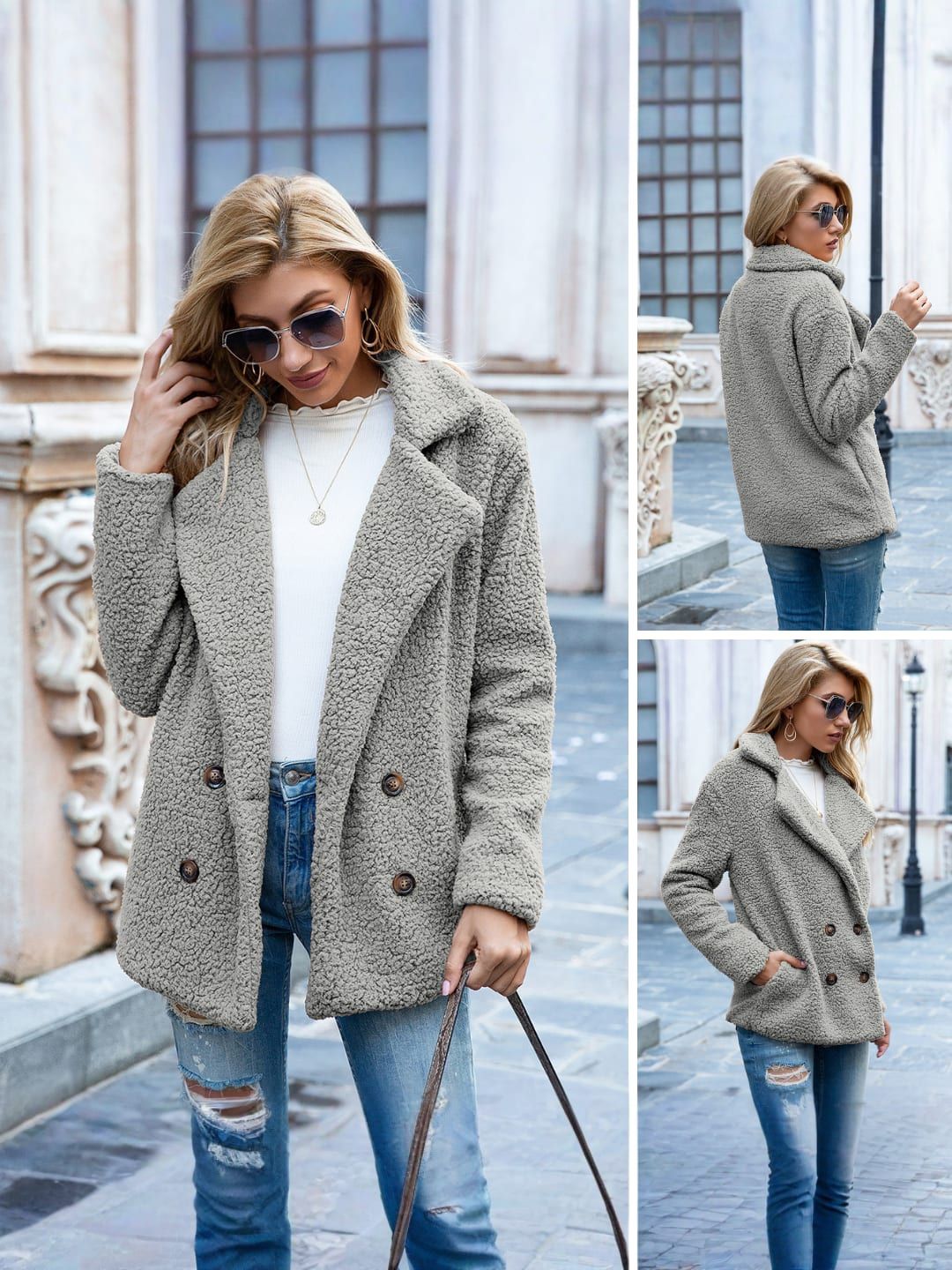 Norah | Le Manteau Teddy Douillet