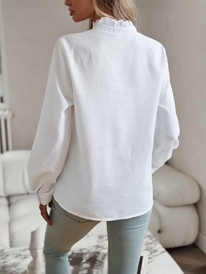 INÈS | Blusa contemporánea con botones