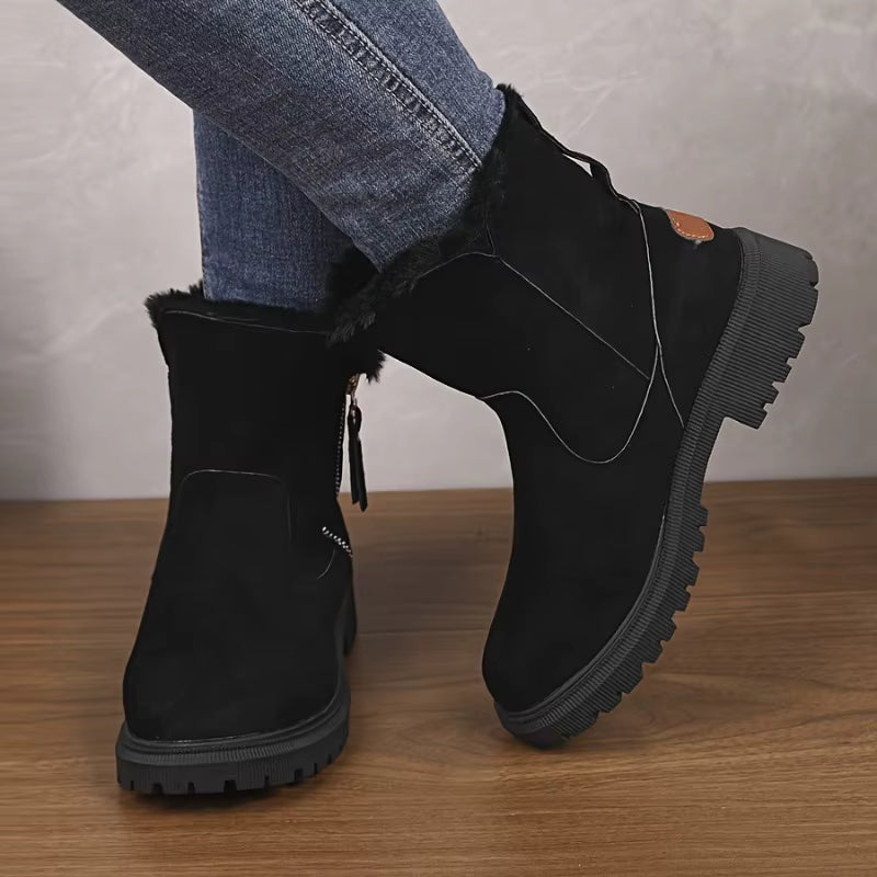 Bottines d’hiver ultra-douces et confortables
