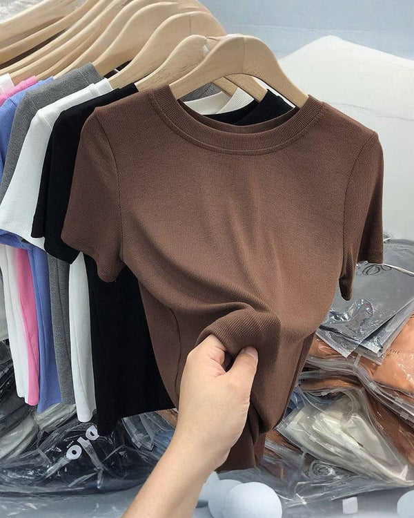 YSE | T-shirt en viscose élégant et confortable