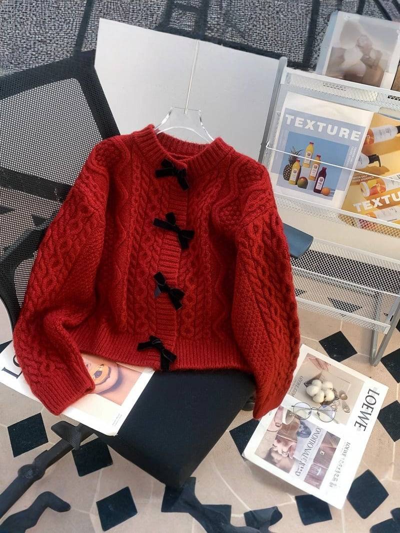 QUITTERIE |  Cardigan à fleurs crochetées