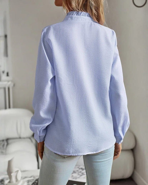 INÈS | Blusa contemporánea con botones