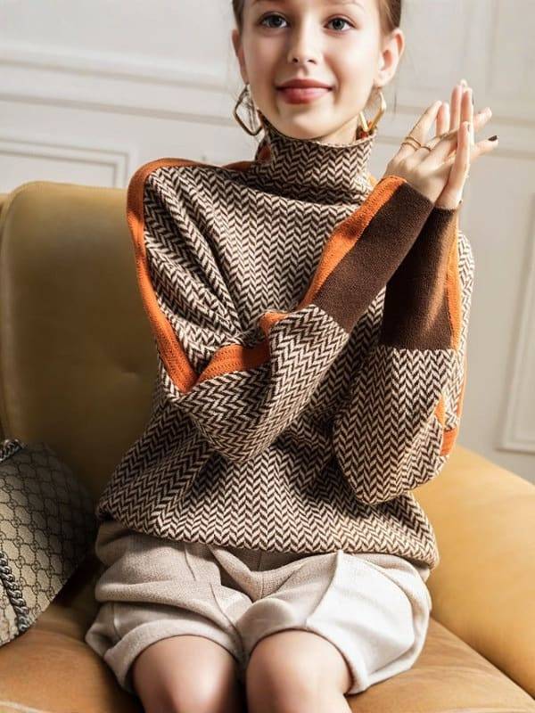 MARIKE | Le pull rayé qui sublime l’hiver