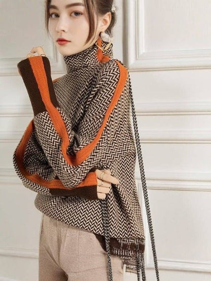 MARIKE | Le pull rayé qui sublime l’hiver