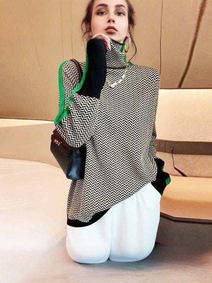 MARIKE | Le pull rayé qui sublime l’hiver