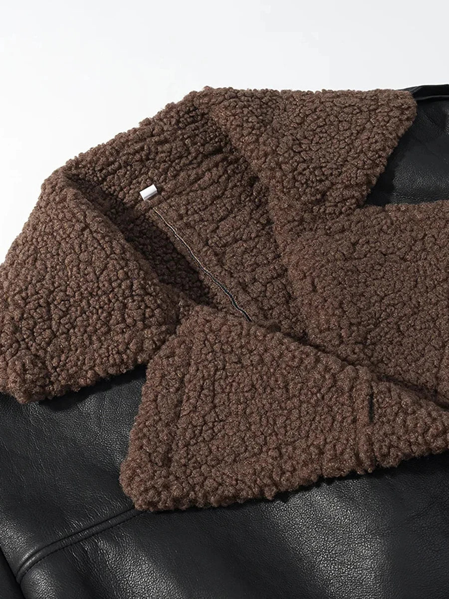 CAROLE | Veste d’Hiver Vintage – Douceur, Structure & Féminité