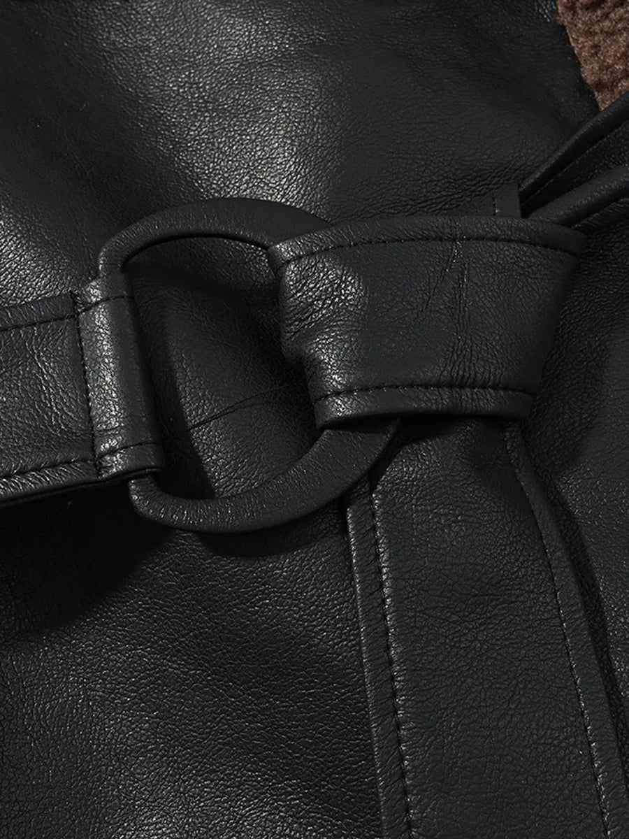 CAROLE | Veste d’Hiver Vintage – Douceur, Structure & Féminité