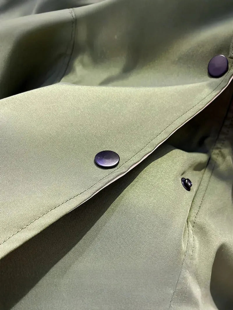 CELIA | Manteau coupe-vent en coton et polyester