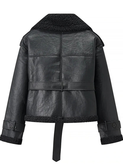 CAROLE | Veste d’Hiver Vintage – Douceur, Structure & Féminité