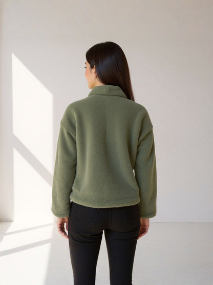 SELINA | Manteau d’automne en polaire