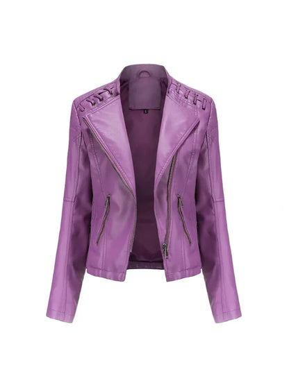 NOEMIE | Veste bomber en cuir