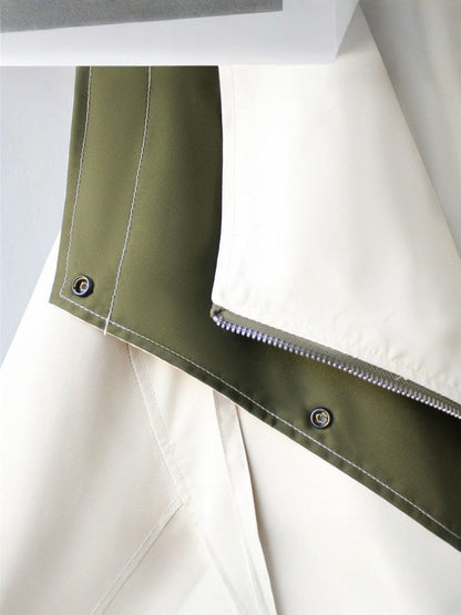 CELIA | Manteau coupe-vent en coton et polyester