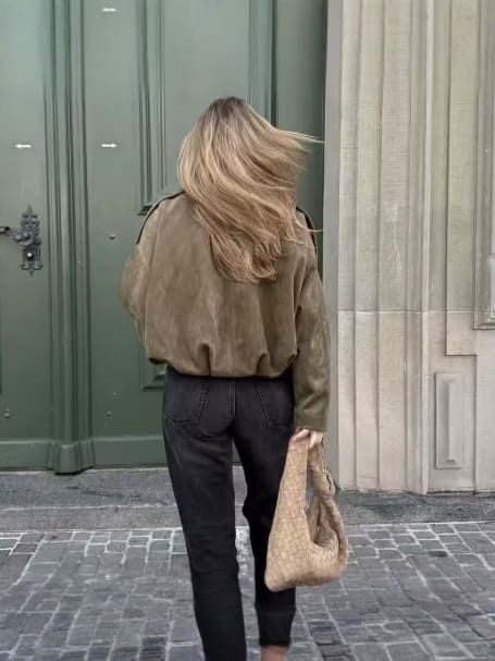 SOLANGE | Bomber Court élégant