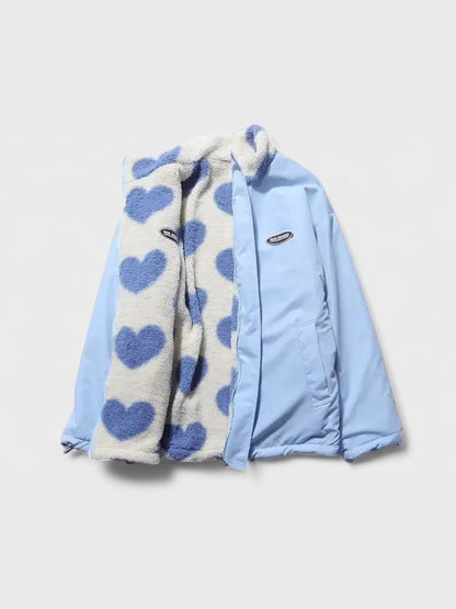 KATHARINA | Veste Réversible Cœur