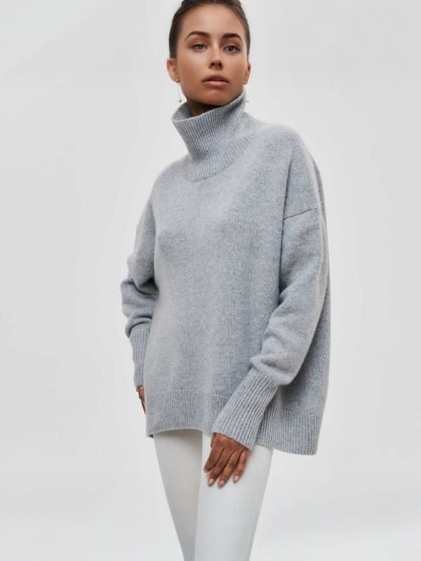 AVERY | Pull à Col Montant Élégant & Chaleureux