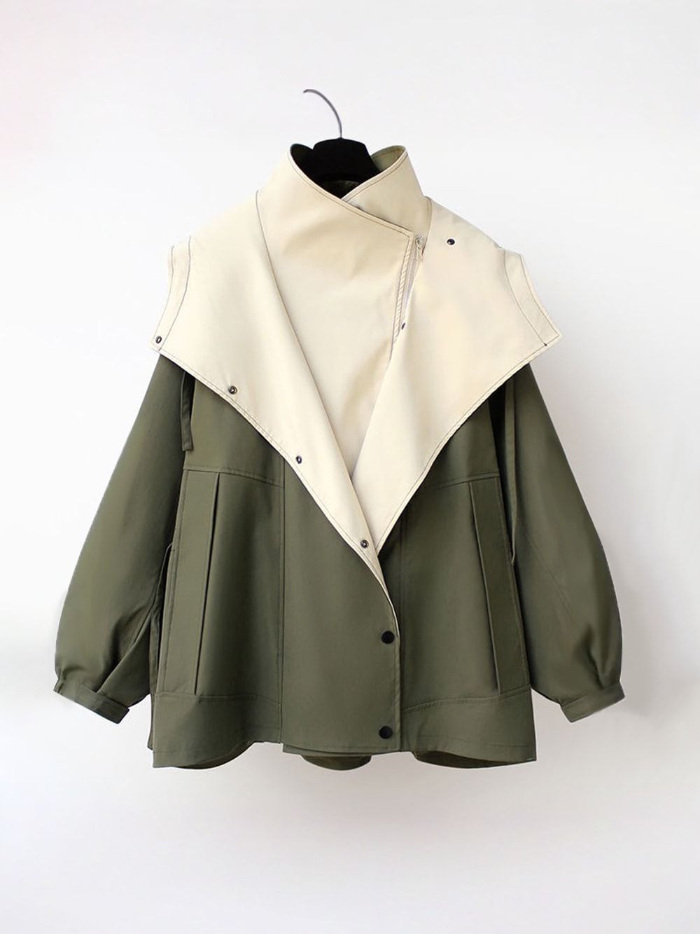 CELIA | Manteau coupe-vent en coton et polyester