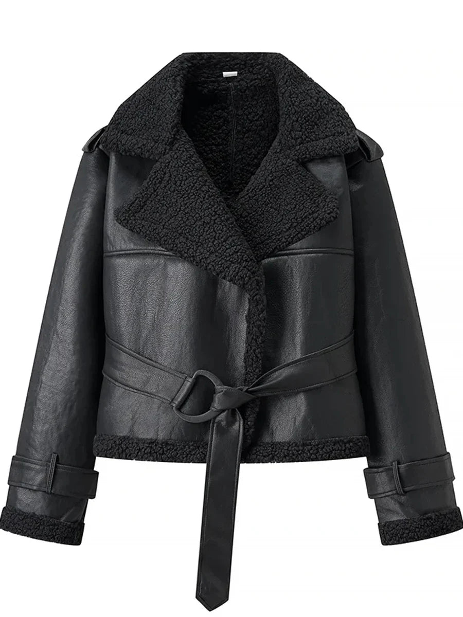 CAROLE | Veste d’Hiver Vintage – Douceur, Structure & Féminité