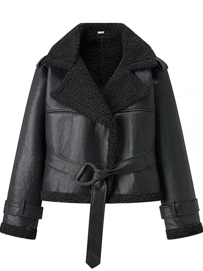 CAROLE | Veste d’Hiver Vintage – Douceur, Structure & Féminité