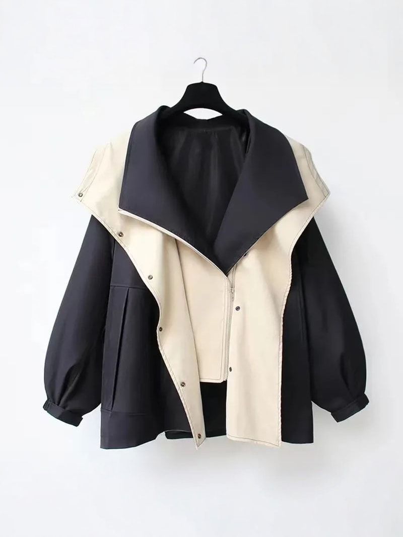 CELIA | Manteau coupe-vent en coton et polyester