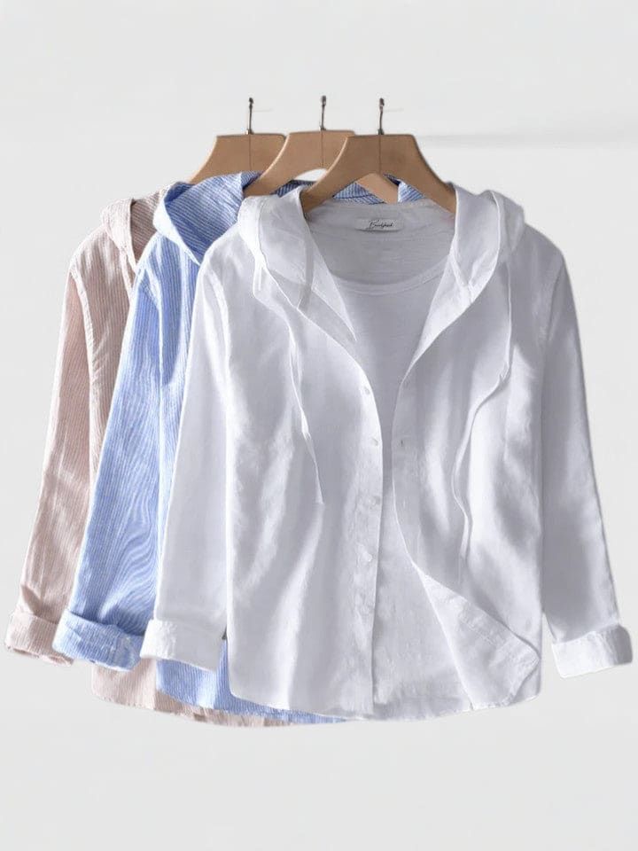 DEMI | Blouse Élégante à Capuche