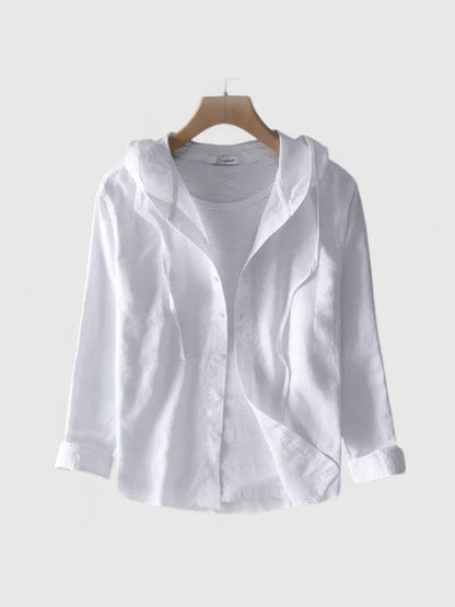 DEMI | Blouse Élégante à Capuche