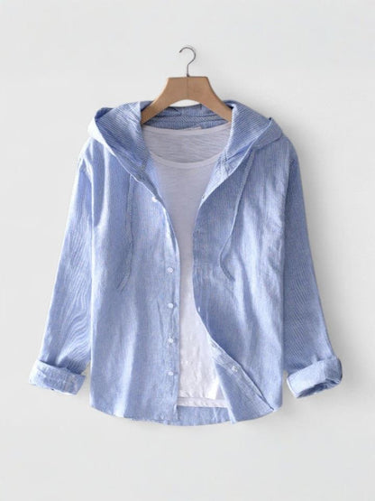 DEMI | Blouse Élégante à Capuche