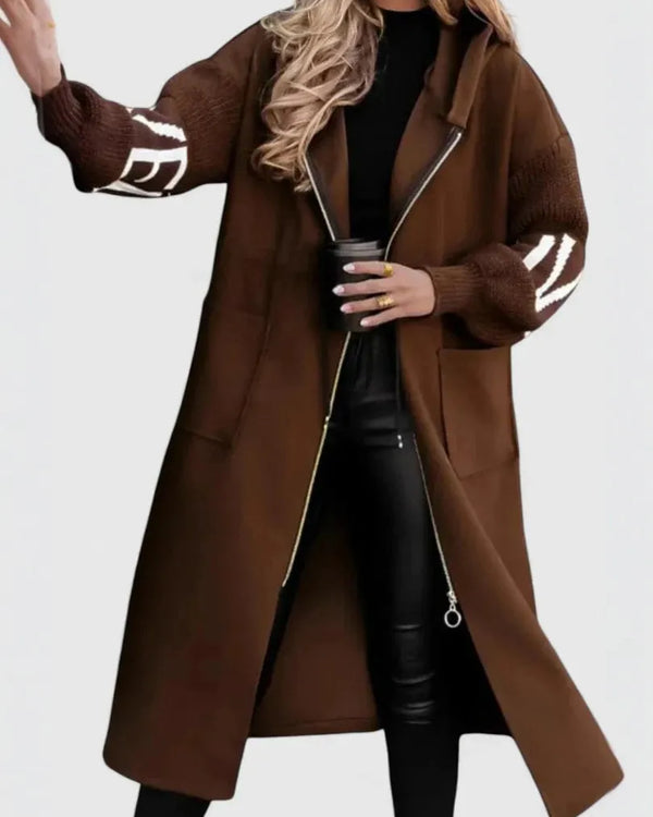 VAYE | Manteau à Capuche Élégant & Polyvalent