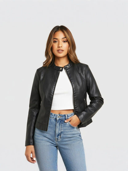 SOFÍA | Blouson bomber en cuir souple