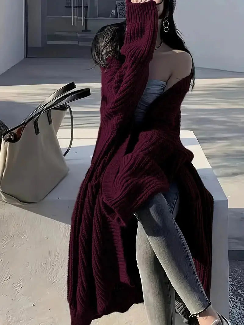 ARIANE | Cardigan oversize en maille douce