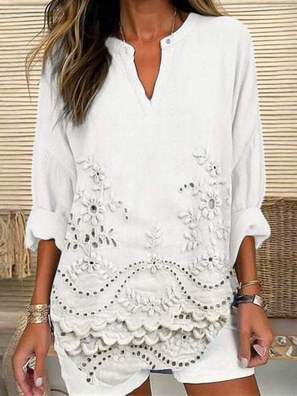 CORAL | Blouse imprimée