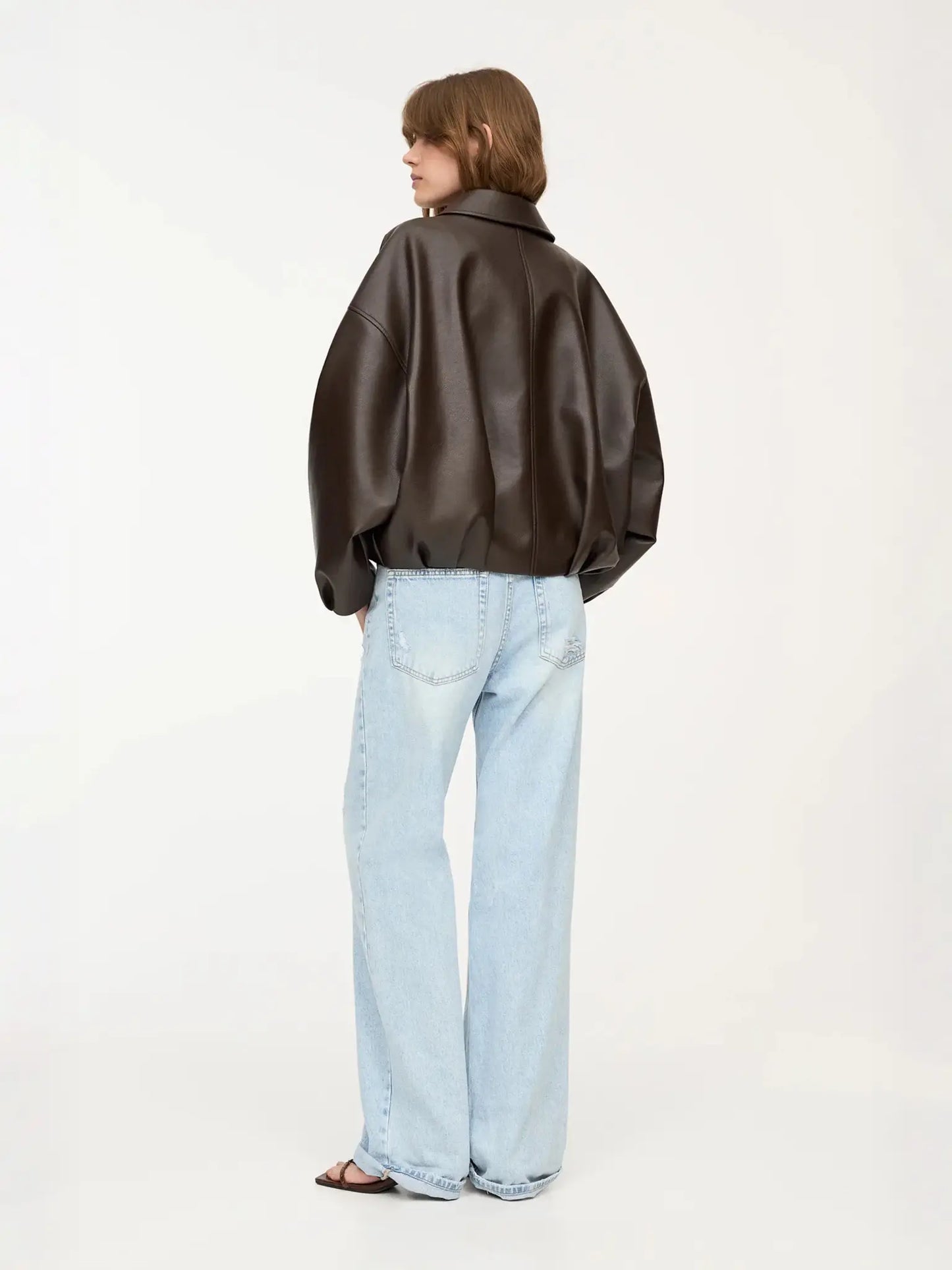 KAYLA | Veste en Similicuir Élégante & Intemporelle