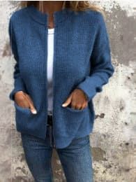 Gilet d’automne en maille premium - Style et confort Almira