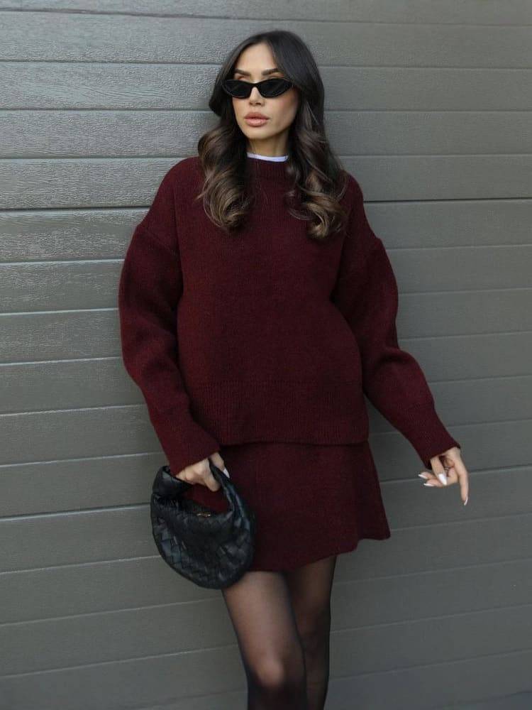 LARA | Ensemble en Maille Doux & Élégant