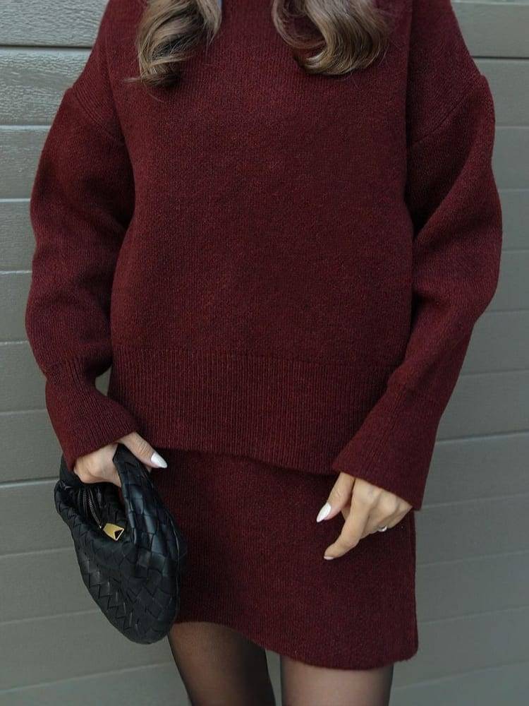 LARA | Ensemble en Maille Doux & Élégant