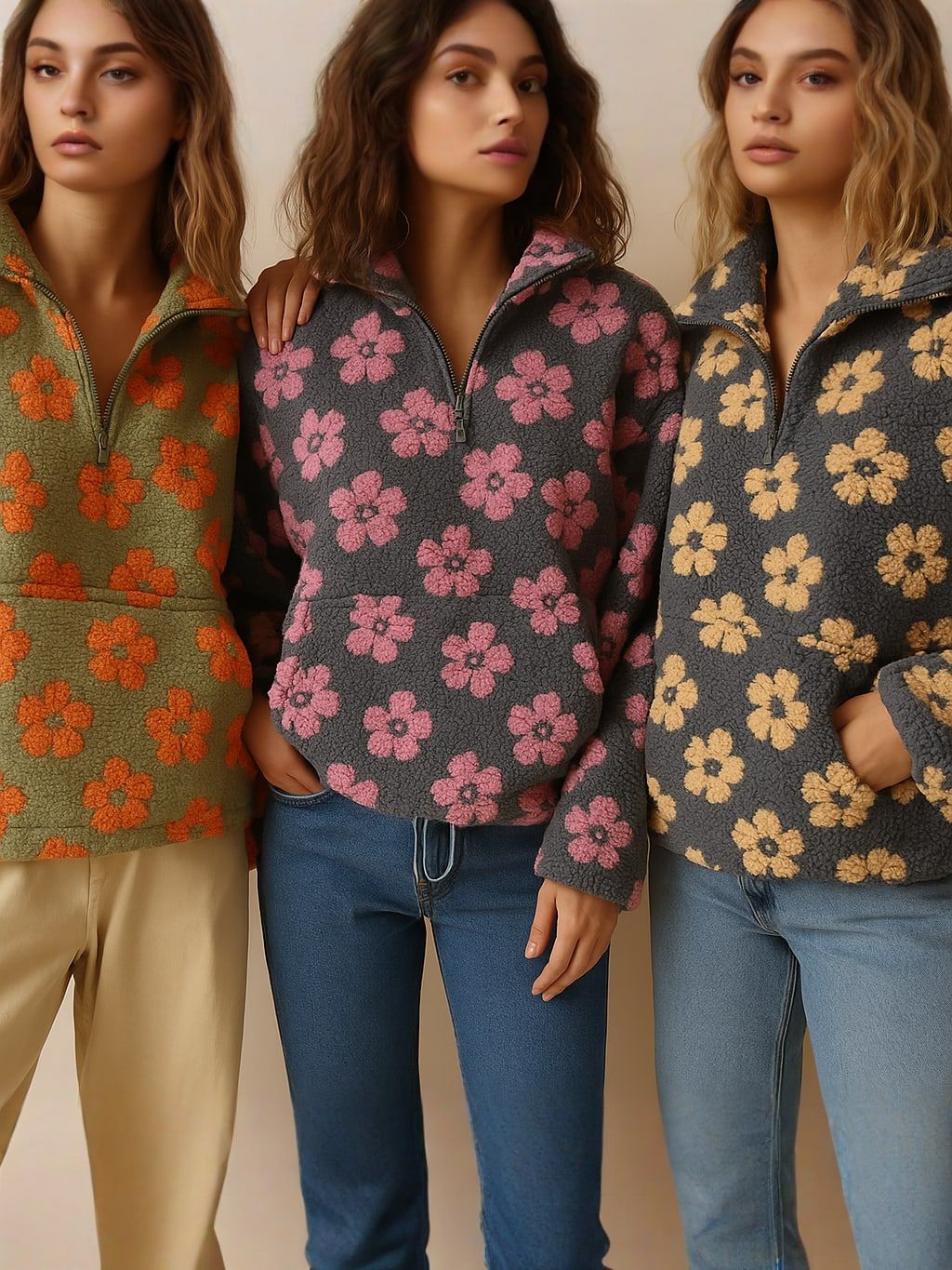 ISALINE | Pull boheme en maille douce