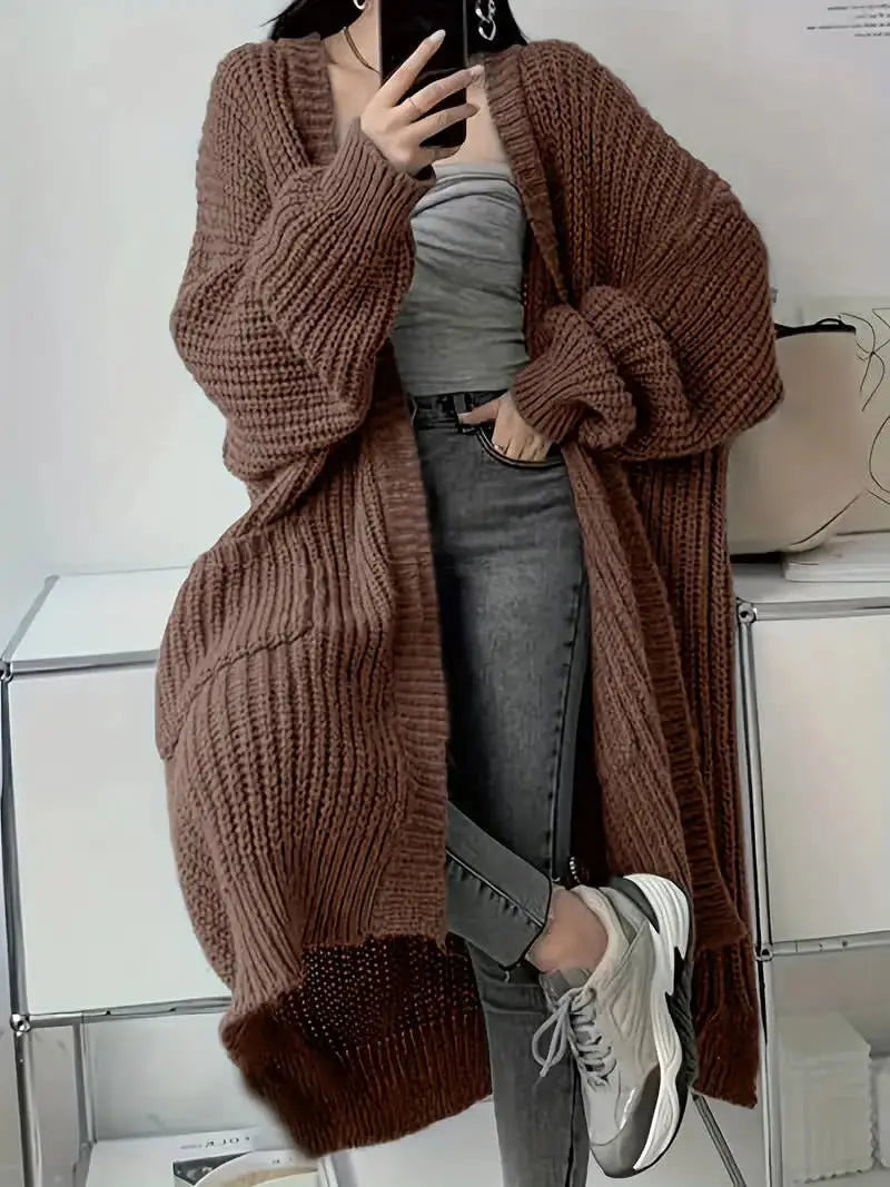 ARIANE | Cardigan oversize en maille douce