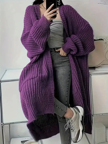 ARIANE | Cardigan oversize en maille douce