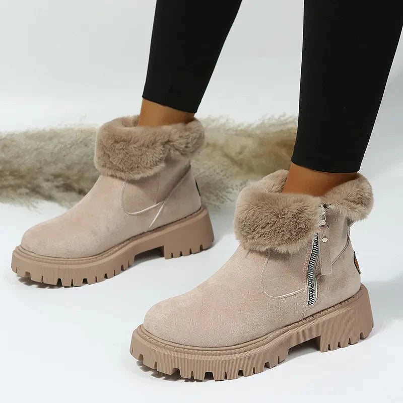 Bottines d’hiver ultra-douces et confortables