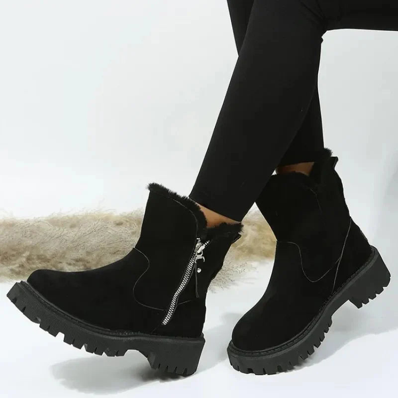 Bottines d’hiver ultra-douces et confortables