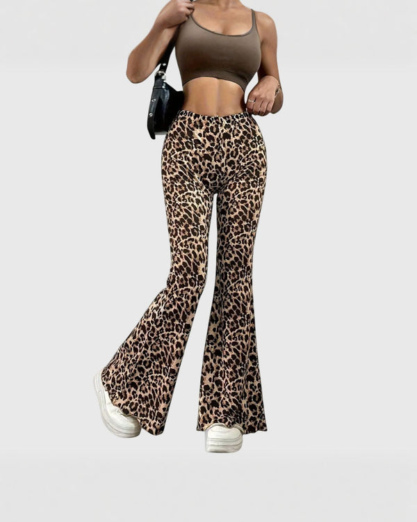 ÉVASÉ  | Pantalon Léopard