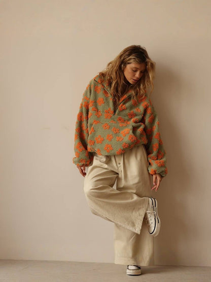 ISALINE | Pull boheme en maille douce